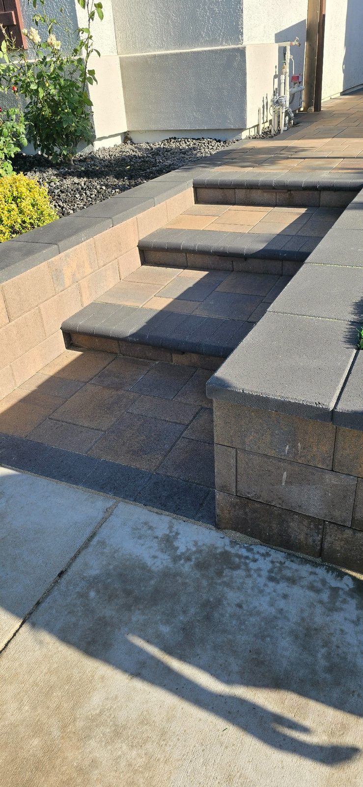 Outdoor steps project
