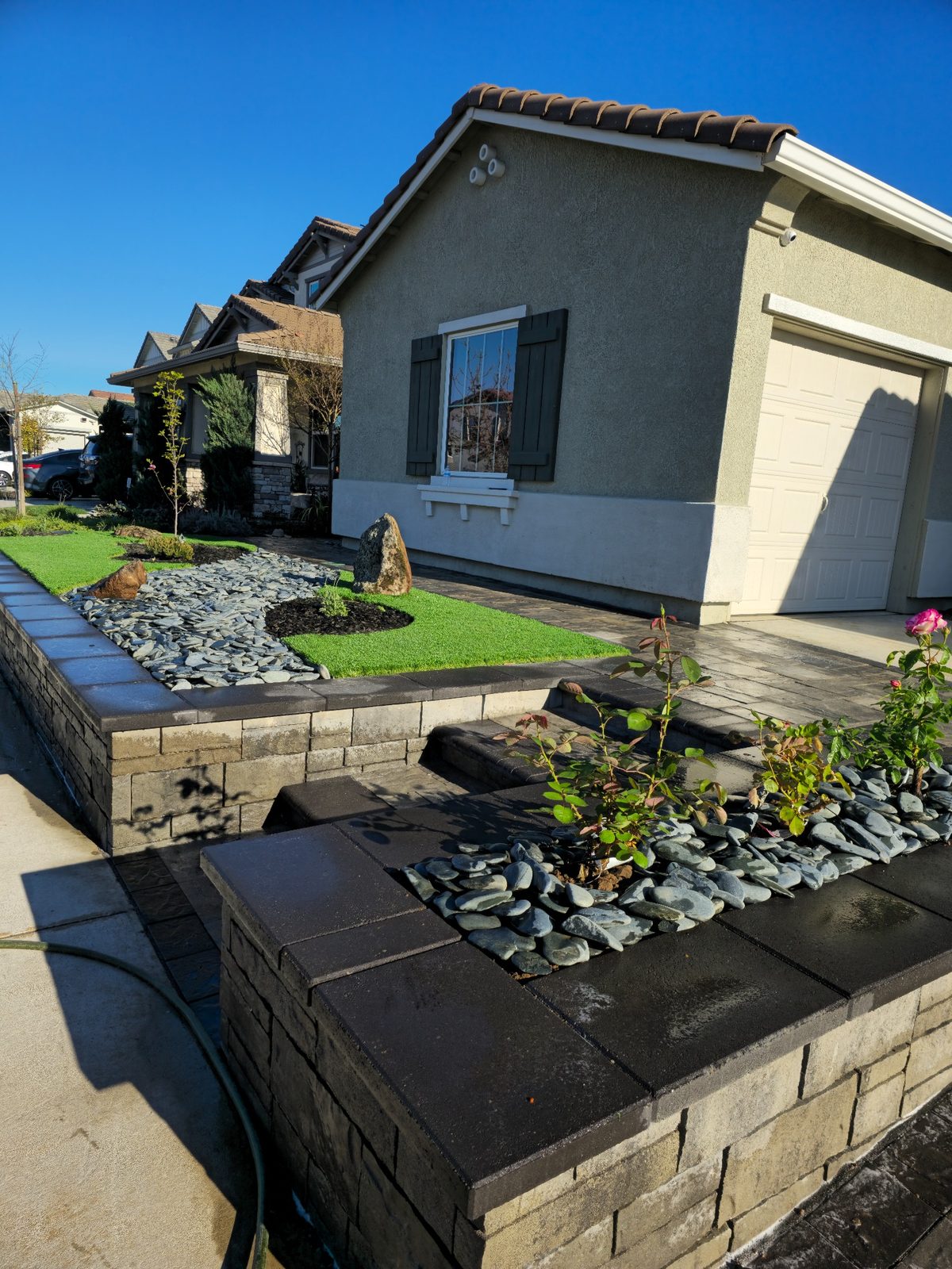 Retaining wall project
